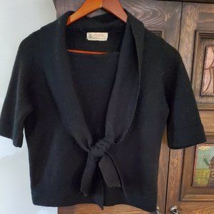 Vintage black pin-up sweater